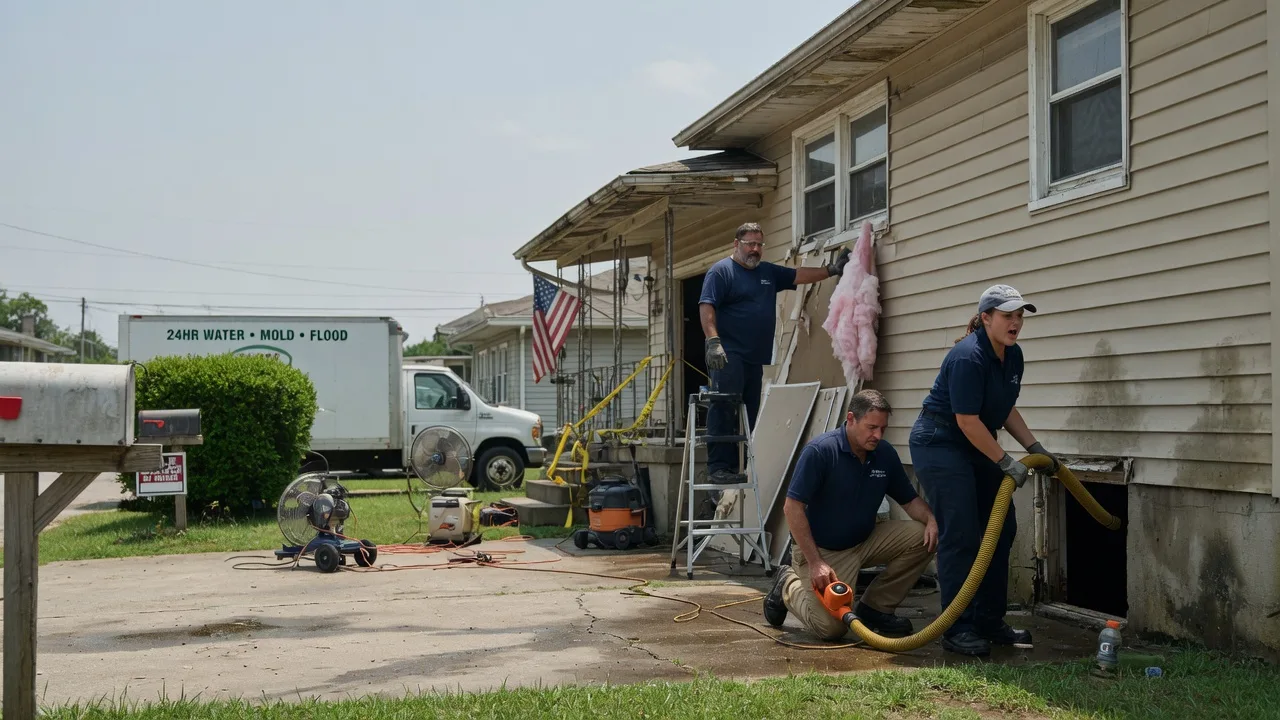 Water Damage Repair in Carrollton, MS near me